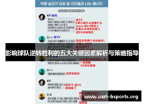 影响球队逆转胜利的五大关键因素解析与策略指导