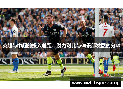 英超与中超的投入差距：财力对比与俱乐部发展的分歧