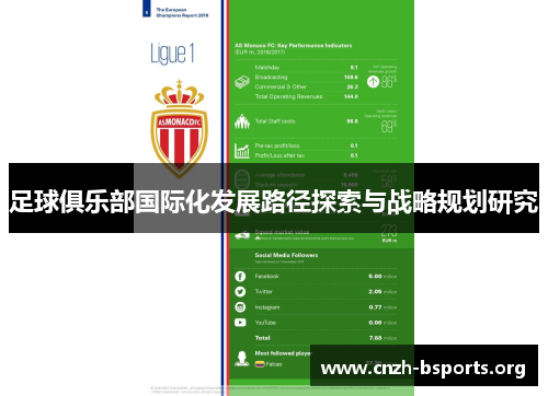 足球俱乐部国际化发展路径探索与战略规划研究